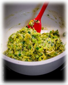 Frittierte Lauchbällchen @Frau Tam-Tam