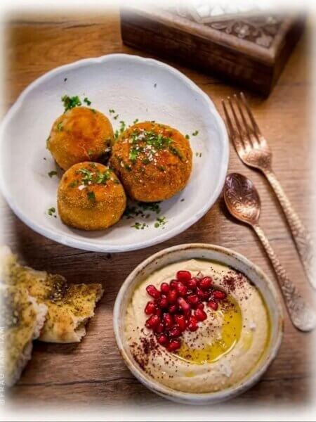 Frittierte Lauchbällchen @Frau Tam-Tam